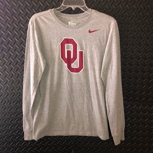 Nike oklahoma university longsleeve